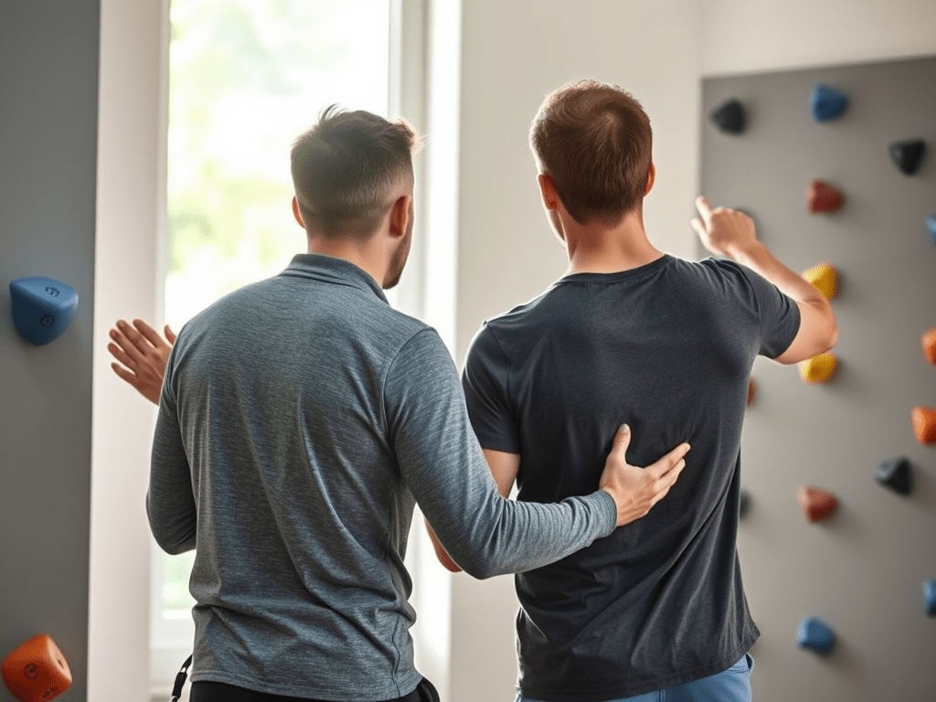 Therapeutisches Klettern: Effektive Rehabilitation der&nbsp;Schulter